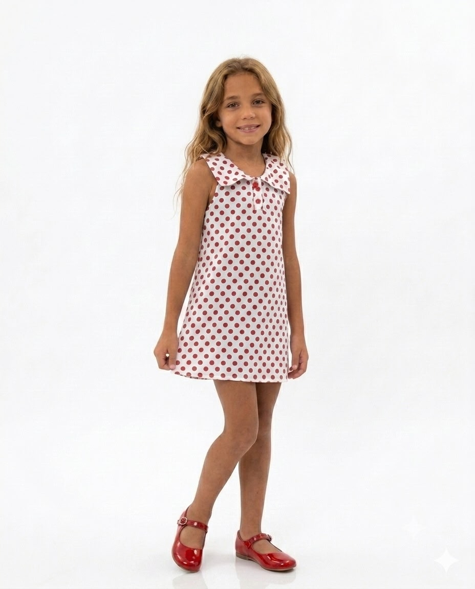 Cherry Polka Dress