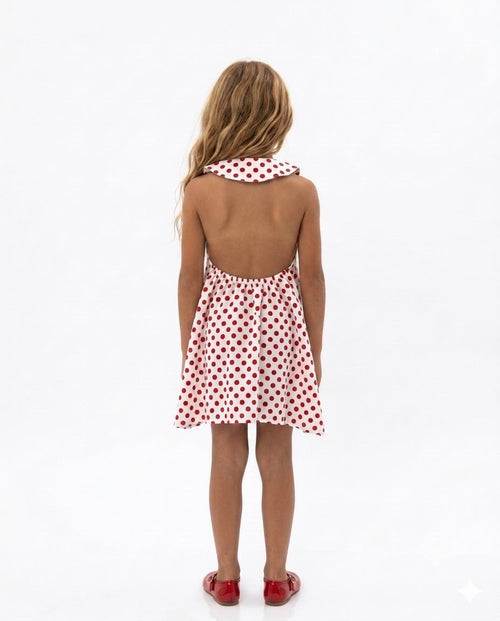 Cherry Polka Dress